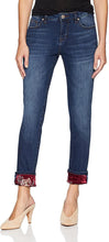 
                        
                          Muat gambar ke penampil Galeri, Jag Jeans Women's Carter Girlfriend Jean with Velvet Hem
                        
                      