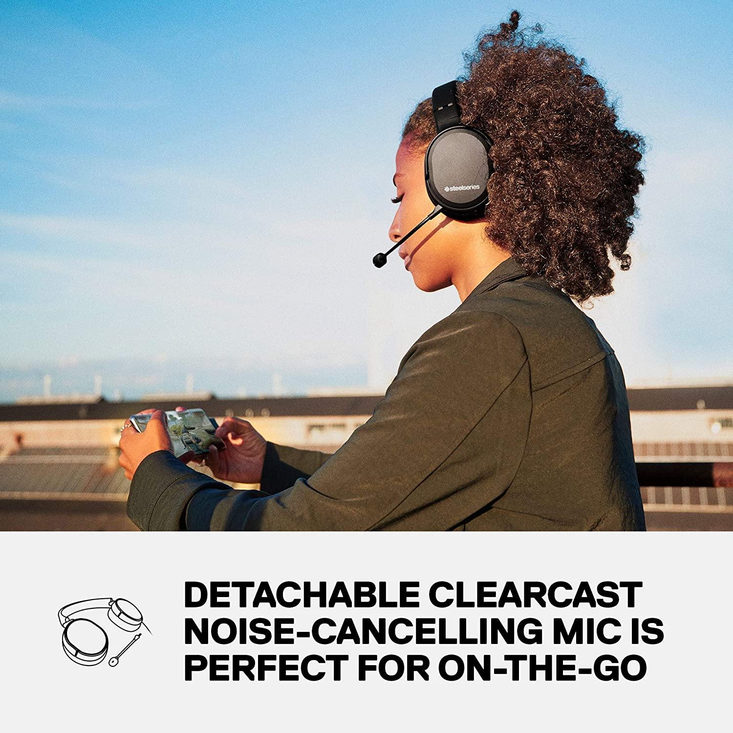 SteelSeries Arctis 3 Console - Stereo Wired Gaming Headset for PlayStation 5 / 4, Xbox Series X|S, Nintendo Switch, VR, Android and iOS - JOY2ESpree
