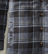 
                        
                          画像をギャラリービューアに読み込む, Venado Men's Plaid Shirt Jacket -Long Sleeved Quilt Lined Brushed Flannel Rugged Shirt
                        
                      