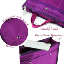 
                        
                          画像をギャラリービューアに読み込む, Hoxis Purse Organizer Insert Handbag Organzier Bag in Bag
                        
                      