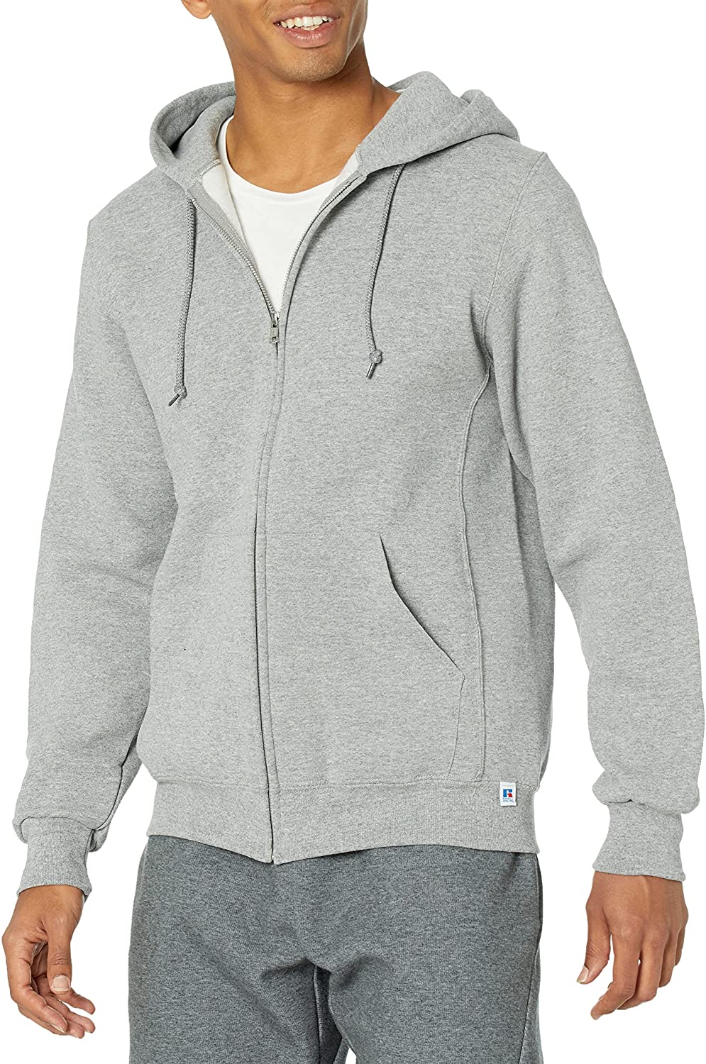 Russell Athletic Men's Dri Power Full Zip Fleece Hoodie