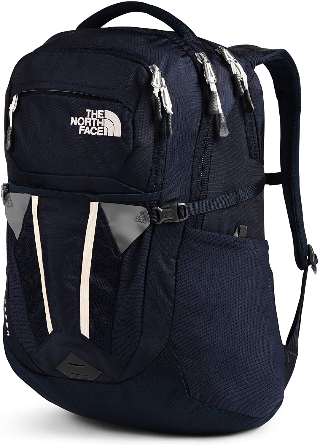 The North Face Women's Recon Backpack, TNF Black Heather/Silver Reflective, One Size