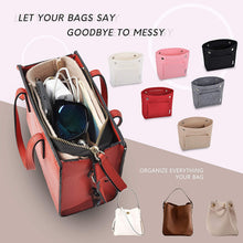 
                        
                          画像をギャラリービューアに読み込む, Vercord Felt Tote Handbag Purse Pocketbook Organizer Insert Divider Shaper Bag in Bag
                        
                      