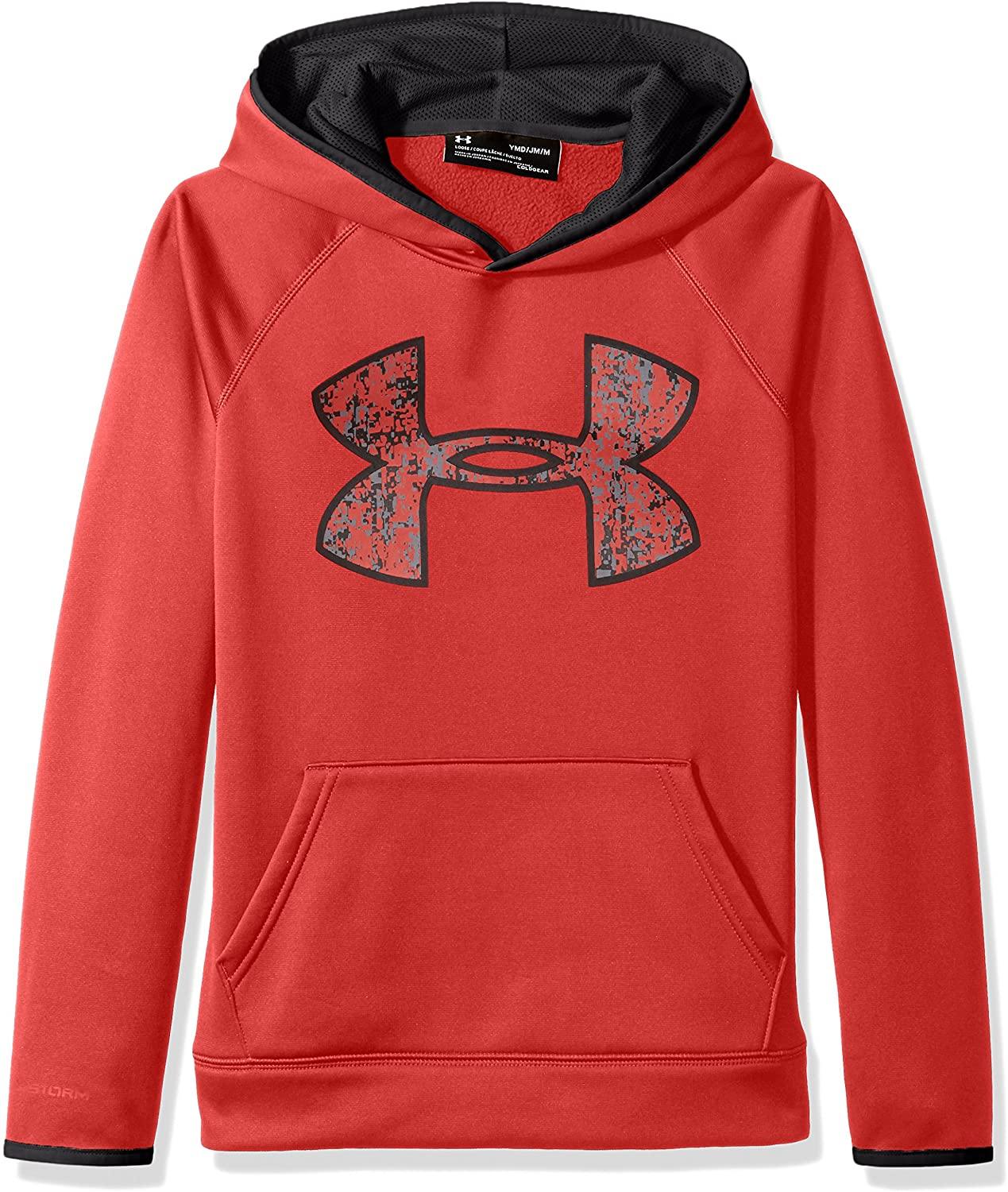 Under Armour Boys' Fleece Big Logo Hoodie