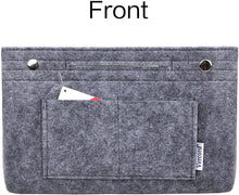 
                        
                          画像をギャラリービューアに読み込む, Vercord Felt Tote Handbag Purse Pocketbook Organizer Insert Divider Shaper Bag in Bag
                        
                      