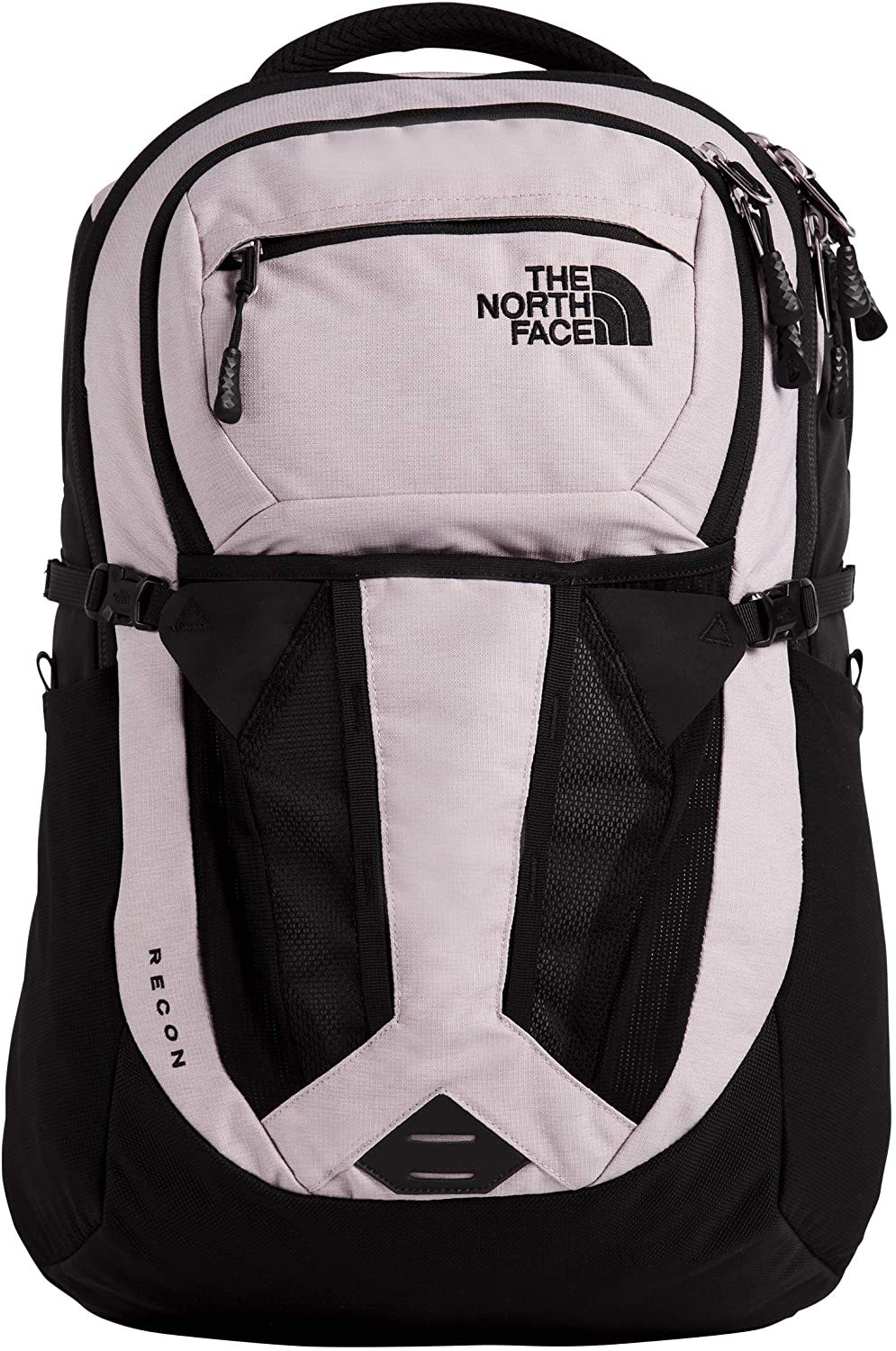 The North Face Women's Recon Backpack, TNF Black Heather/Silver Reflective, One Size