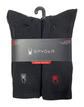 
                        
                          Cargar imagen en el visor de la galería, Spyder - 5-pair Crew Socks - Black with Stitched Logo, size 6-12
                        
                      