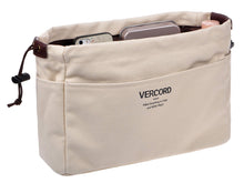 
                        
                          將圖片載入圖庫檢視器 Vercord Canvas Handbag Organizers, Sturdy Purse Insert Organizer Bag in Bag, 10 Pockets Beige Small
                        
                      