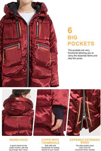 
                        
                          画像をギャラリービューアに読み込む, Orolay Women's Thickened Hooded Down Jacket
                        
                      