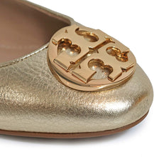 
                        
                          Load image into Gallery viewer, Tory Burch Tumbled Leather Claire Ballet Flat
                        
                      
