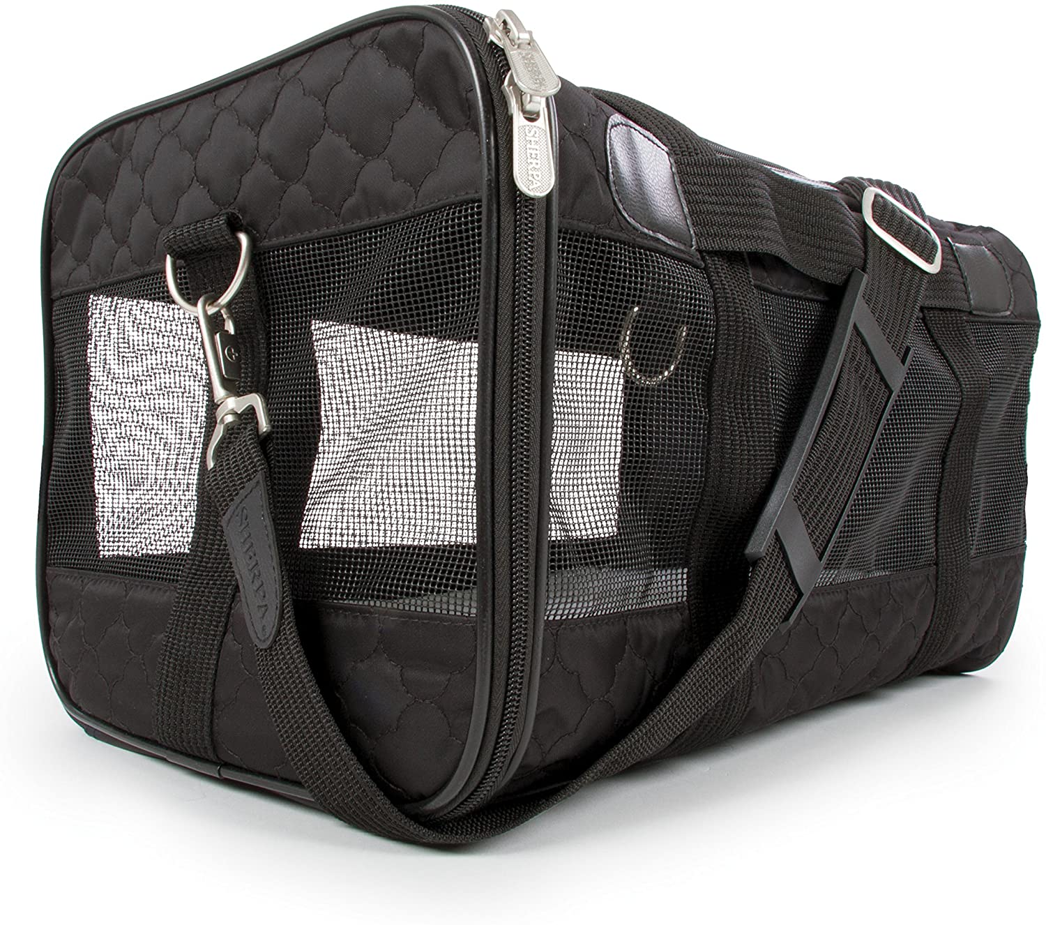 Sherpa Original Deluxe Airline Approved Pet Carrier, Medium, Black