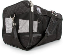 
                        
                          Cargar imagen en el visor de la galería, Sherpa Original Deluxe Airline Approved Pet Carrier, Medium, Black
                        
                      