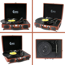 
                        
                          將圖片載入圖庫檢視器 Retro Record Player for 33/45/78 RPM Vinyl Records,Bluetooth Belt-Drive Turntable - JOY2ESpree
                        
                      