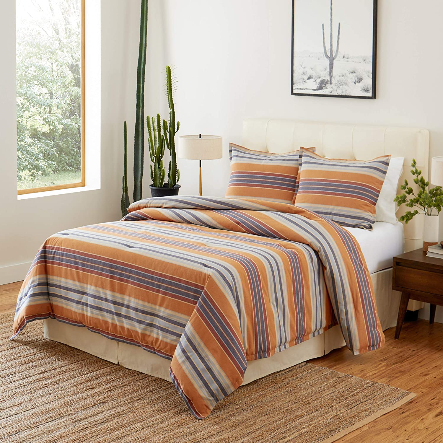 Tommy Bahama Casa Luis Cotton Comforter Set, King, Navy