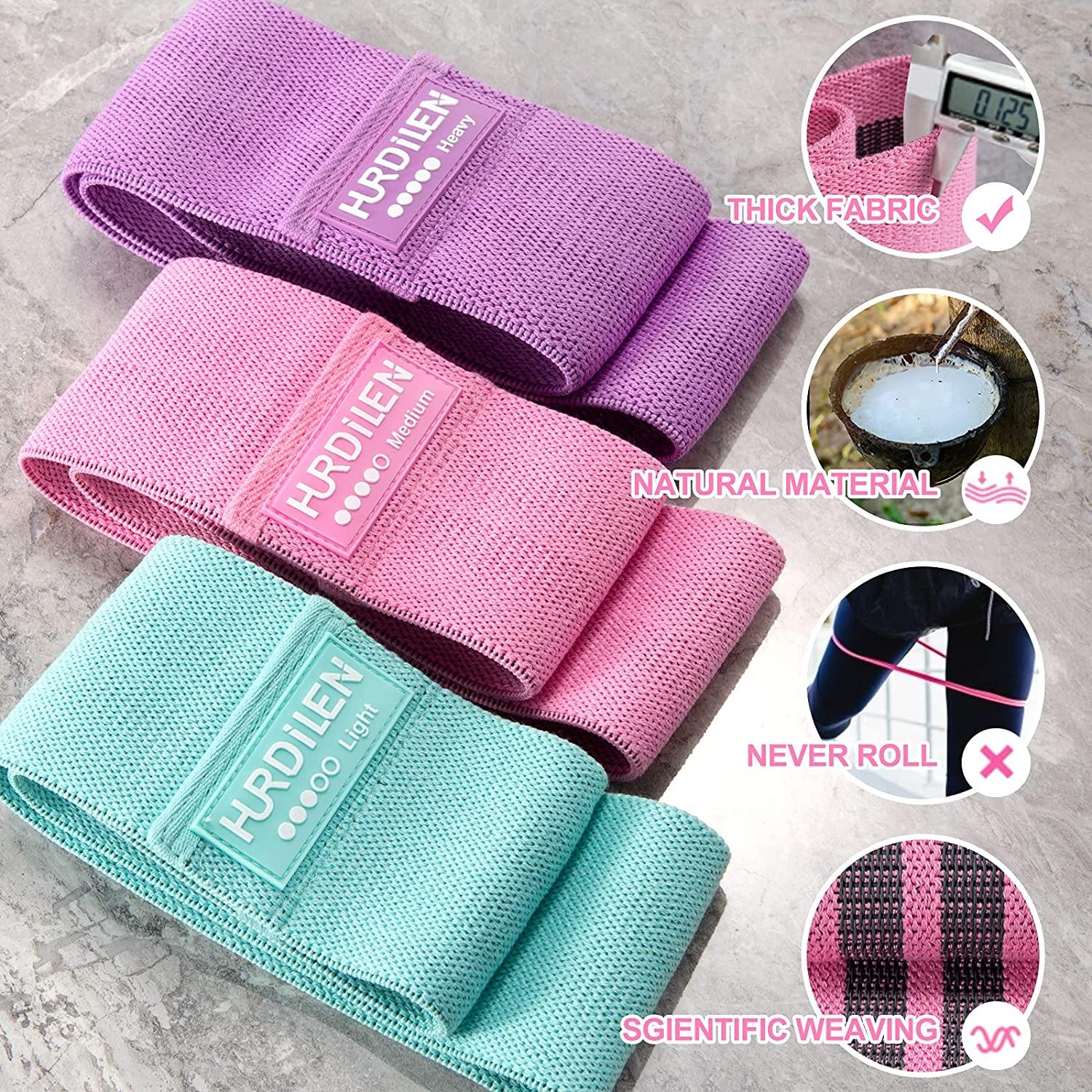 Hurdilen Resistance Bands Loop Exercise Bands - JOY2ESpree