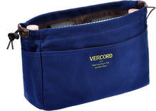
                        
                          將圖片載入圖庫檢視器 Vercord Canvas Handbag Organizers, Sturdy Purse Insert Organizer Bag in Bag, 10 Pockets Beige Small
                        
                      