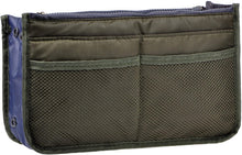 
                        
                          Load image into Gallery viewer, Vercord Purse Organizer Insert for Handbags Bag Organizers Inside Tote Pocketbook Women Nurse Nylon 13 Pockets Black Medium
                        
                      