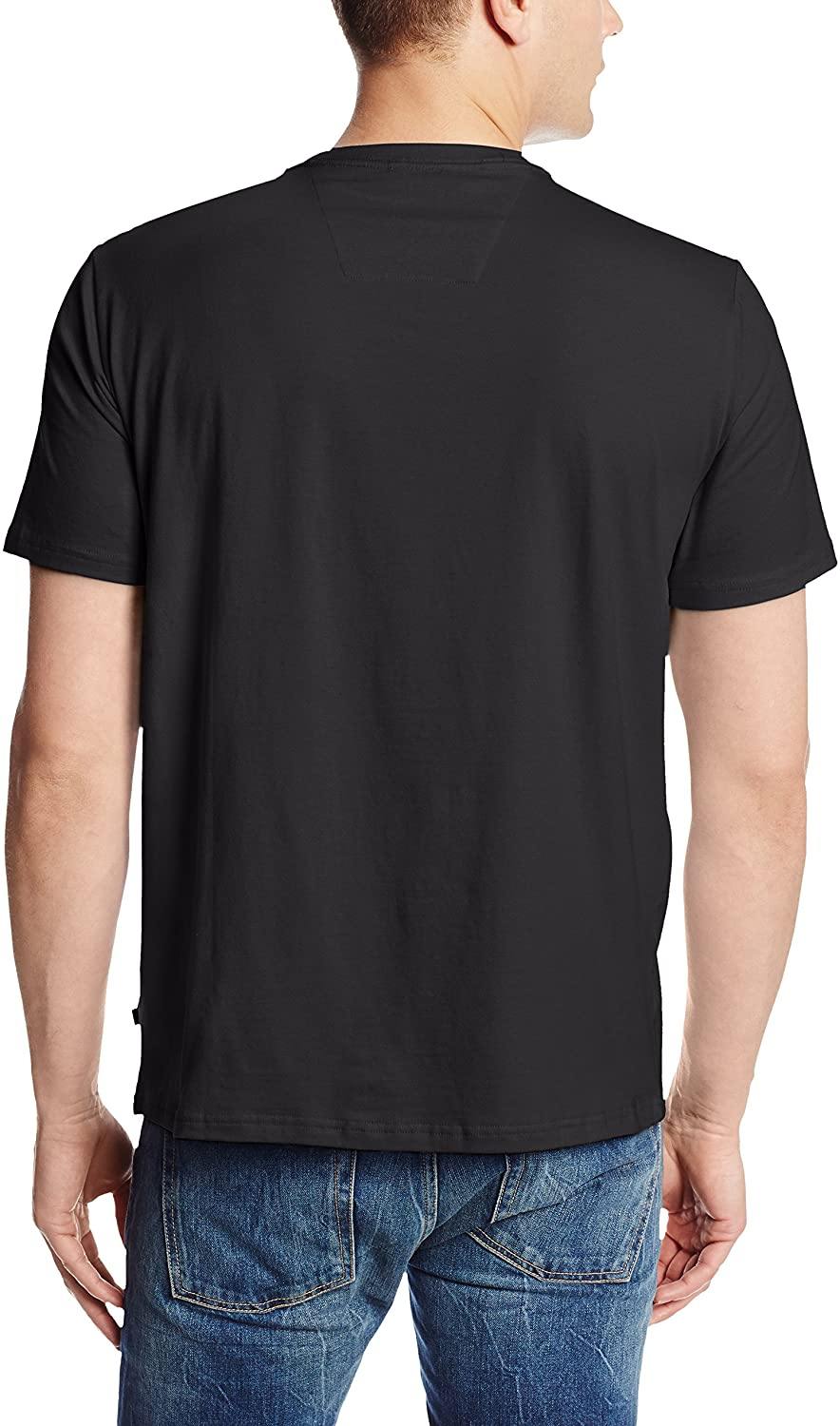 Nautica Men's Solid Crew Neck Short-Sleeve Pocket T-Shirt - JOY2ESpree