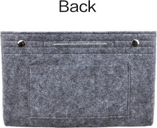 
                        
                          画像をギャラリービューアに読み込む, Vercord Felt Tote Handbag Purse Pocketbook Organizer Insert Divider Shaper Bag in Bag
                        
                      