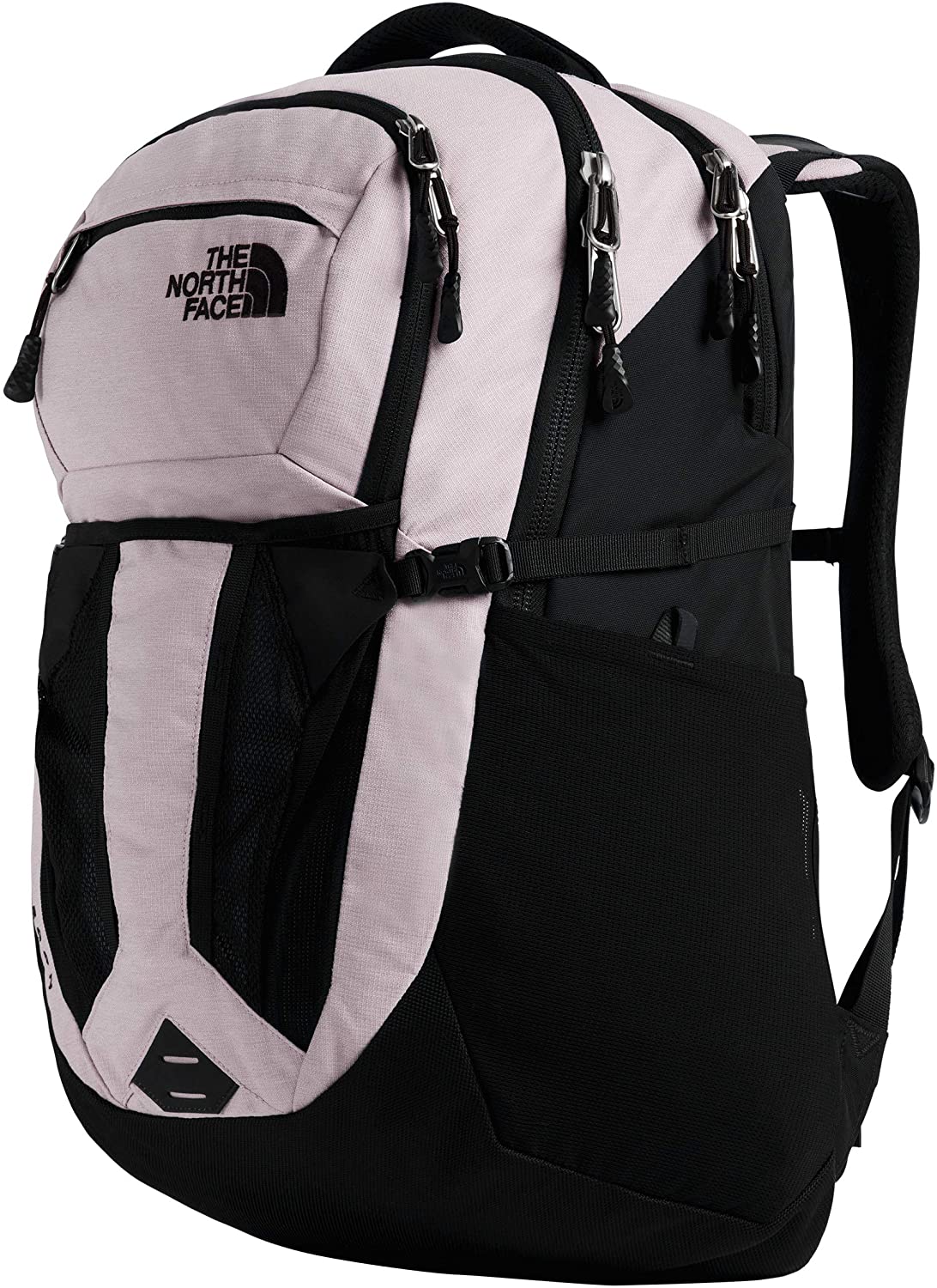 The North Face Women's Recon Backpack, TNF Black Heather/Silver Reflective, One Size