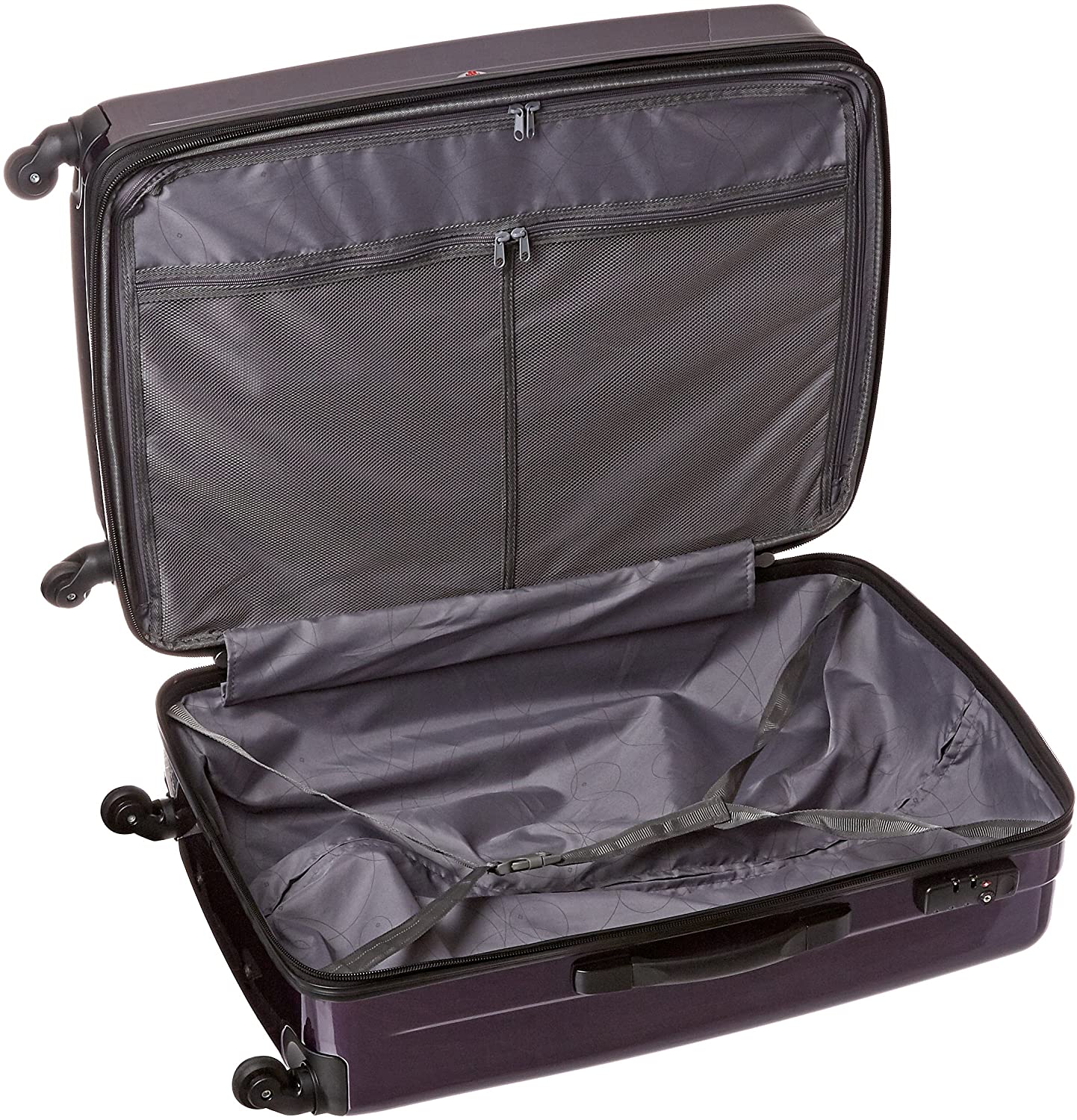 Samsonite Winfield 2 Hardside Expandable Luggage with Spinner Wheels, Charcoal, Checked-Large 28-Inch
