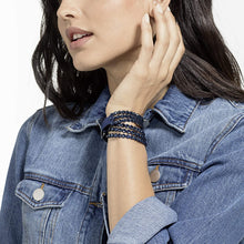 
                        
                          Cargar imagen en el visor de la galería, SWAROVSKI Women's Leather Look Crystal Power Bracelet Collection - JOY2ESpree
                        
                      