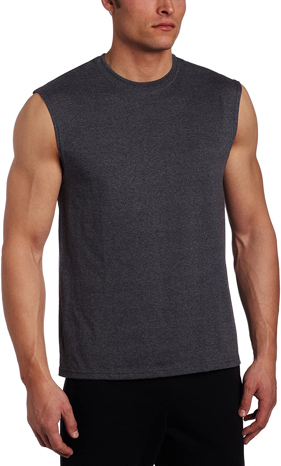 Russell Athletic Men's Cotton Performance Sleeveless Muscle T Shirts
