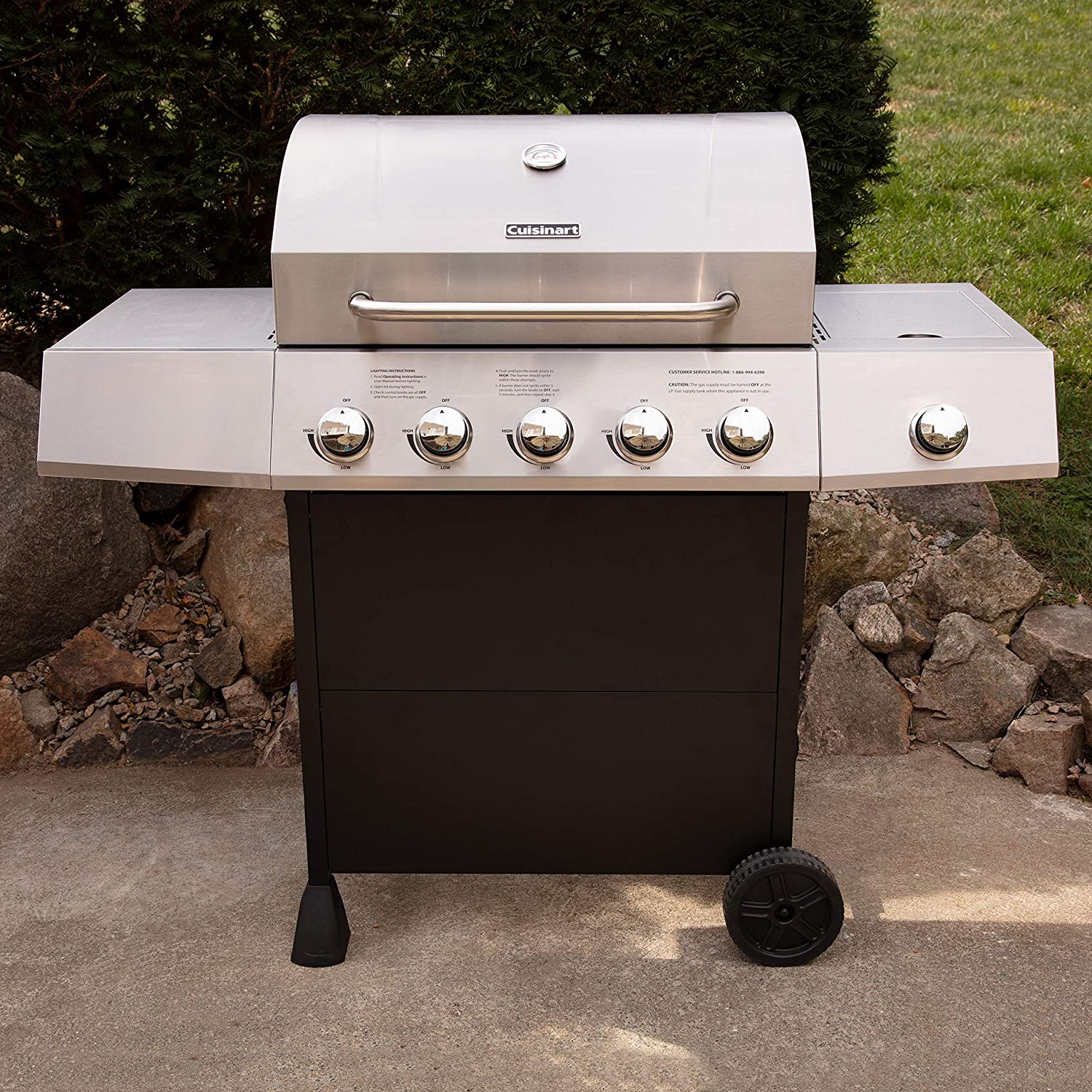 Cuisinart CGG-7400 Propane, 54 Inch, Full Size Four-Burner Gas Grill - JOY2ESpree