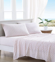 
                        
                          Muat gambar ke penampil Galeri, Tommy Bahama | Flamingle Collection | Bed Sheet Set - Crisp &amp; Cool 100% Washed Cotton Lightweight Bedding, Queen, Pink
                        
                      