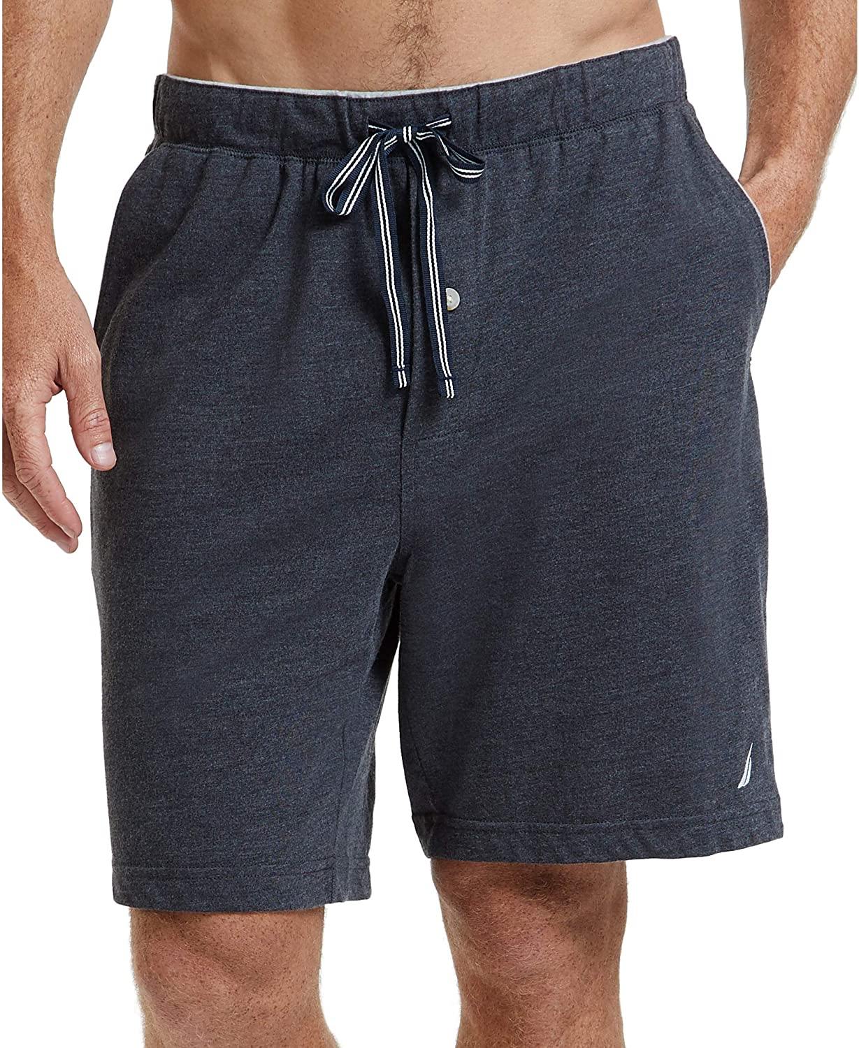 Nautica Men's Soft Knit Elastic Waistband Sleep Lounge Short - JOY2ESpree