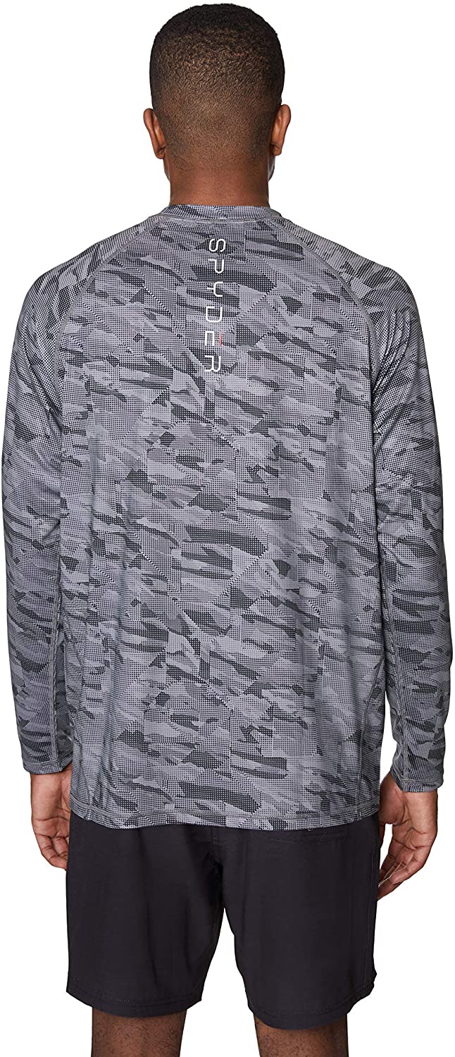 Spyder Men's Digital Camo Long Sleeve Rashguard