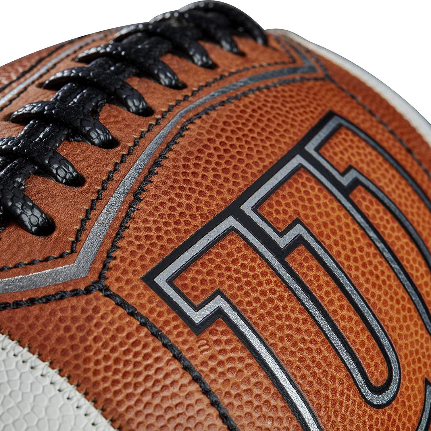 Wilson GST Leather Game Football - JOY2ESpree