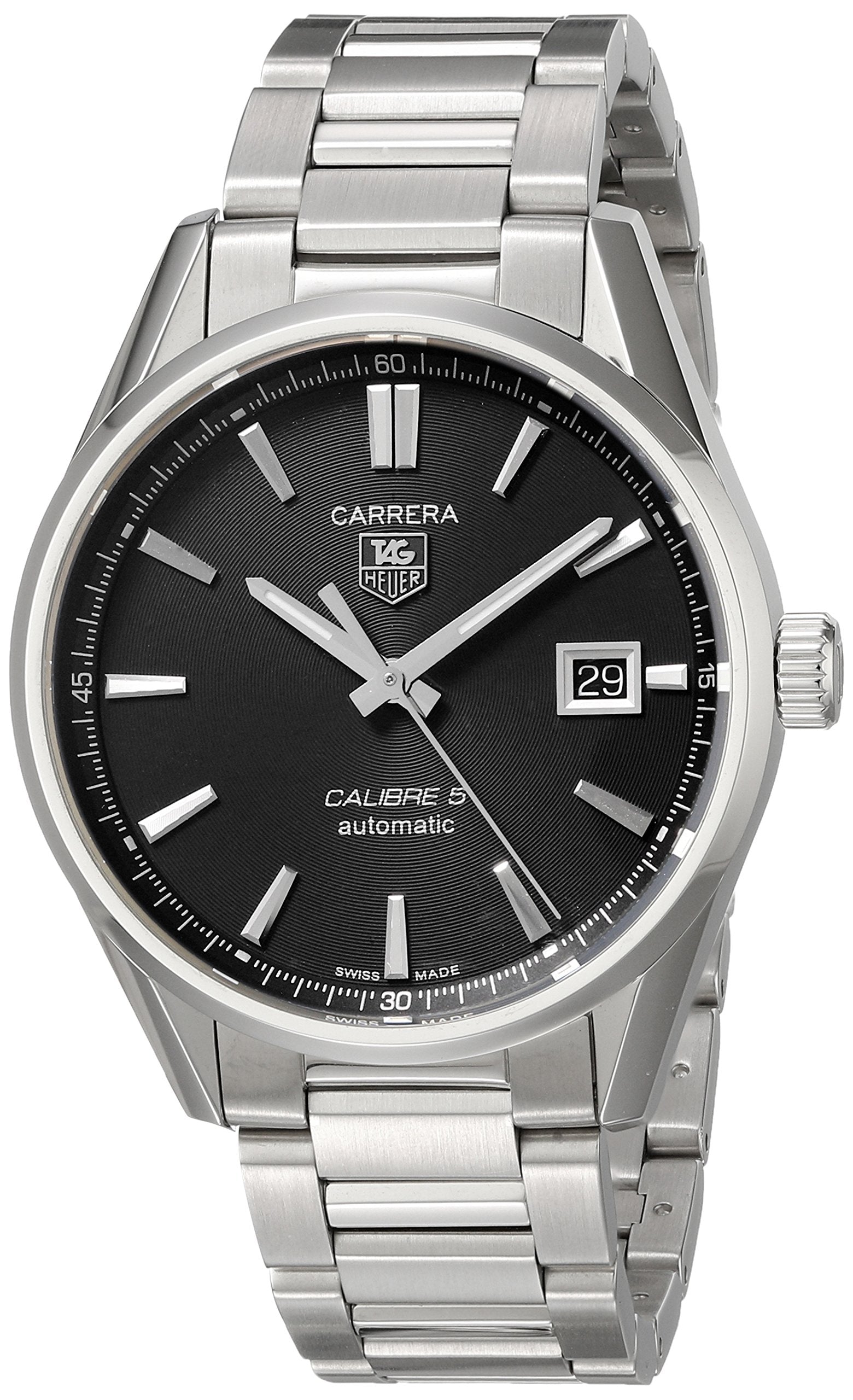 TAG Heuer Men's WAR211A.BA0782 Carrera Automatic Stainless Steel Bracelet Watch