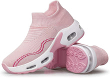 
                        
                          Muat gambar ke penampil Galeri, PDBQ Women's Walking Shoes Sock Sneakers Mesh Slip On Air Cushion Nurse Shoes Platform Loafers Breathable Lightweight Comfortable Socks Shoes
                        
                      