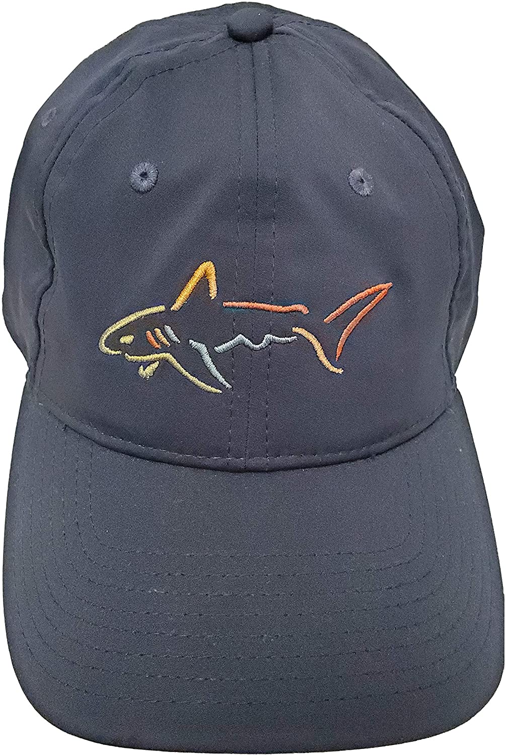 Greg Norman Men's Performance Big Shark Logo Cap