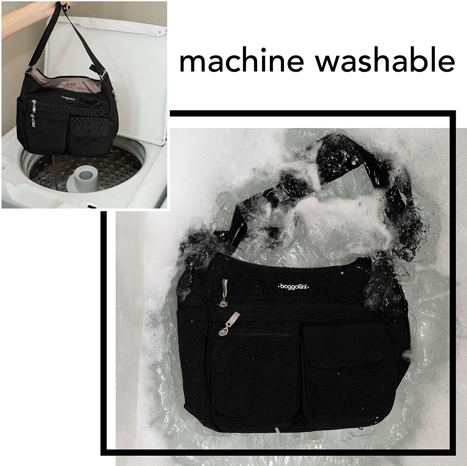 Baggallini Avenue Tote Top Handle Bag