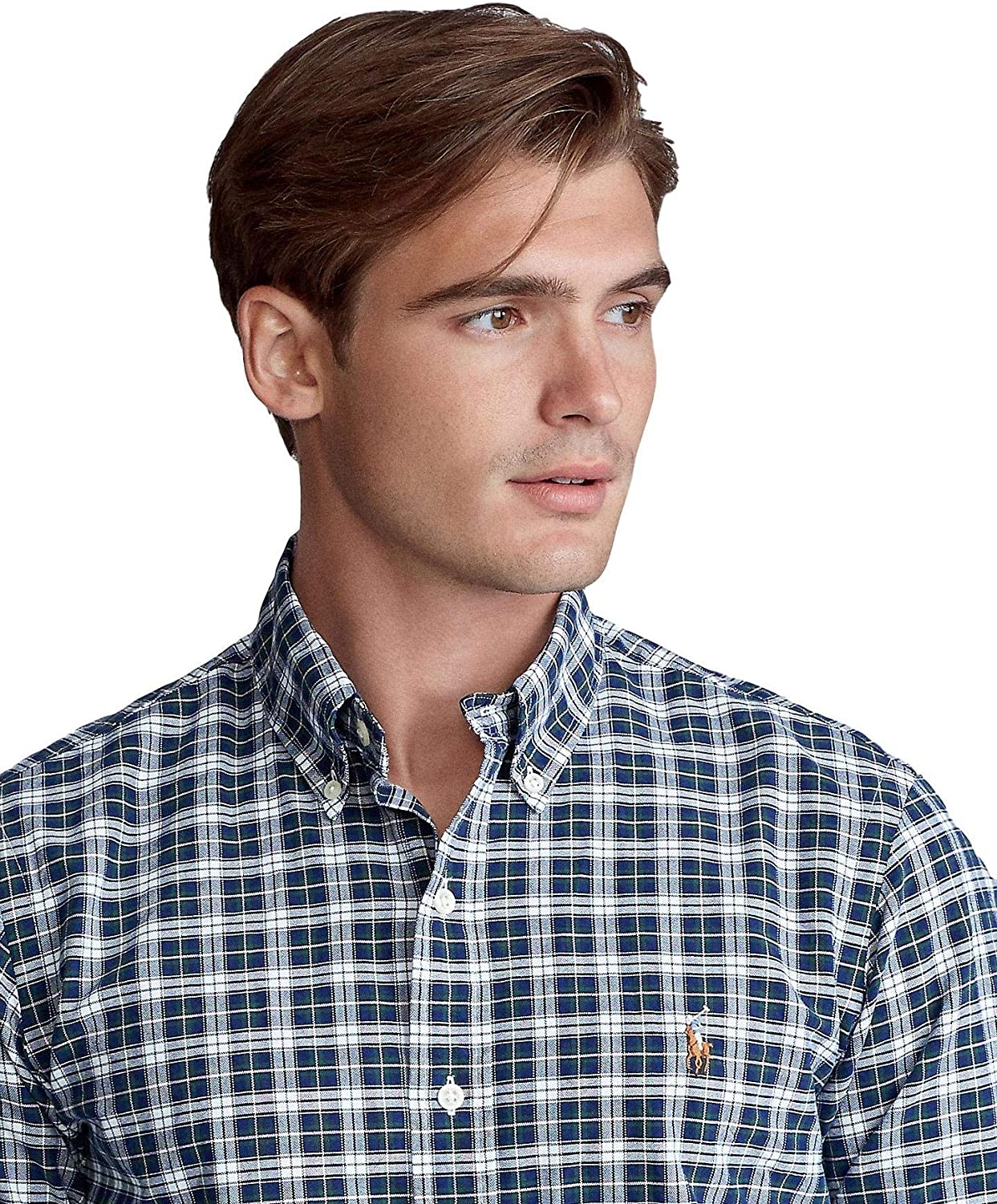 Polo Ralph Lauren Mens Classic Fit Oxford Longsleeve Buttondown Shirt