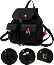 
                        
                          Cargar imagen en el visor de la galería, Scarleton Casual Fashion Backpack, Purses for women, Backpack for Women, Fashion Backpack for Women, H160801 - Black
                        
                      