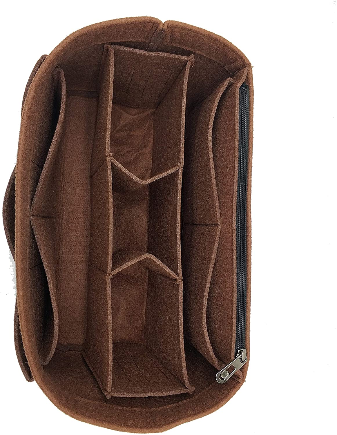 LEXSION Felt Purse Insert Bag Organizer Bag In Bag For Handbag Purse Organizer Fits Speedy Neverfull