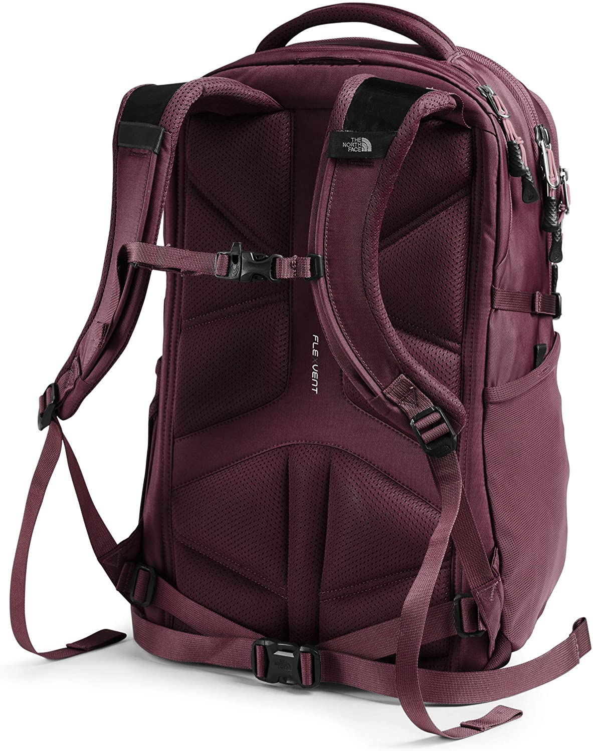 The North Face Women's Recon Backpack, TNF Black Heather/Silver Reflective, One Size