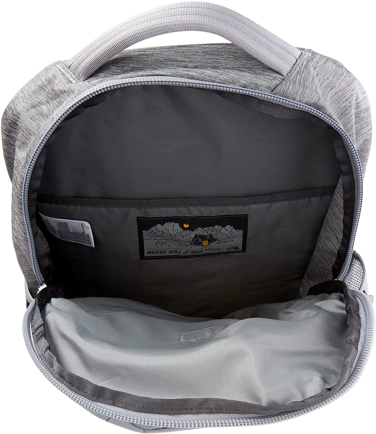 The North Face Vault Backpack, Moab Khaki/Asphalt Grey, One Size
