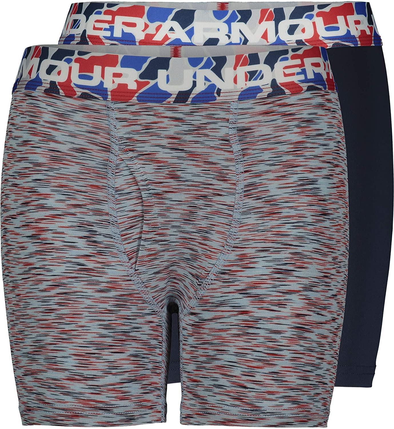 Under Armour Boys' Performance Boxer Briefs