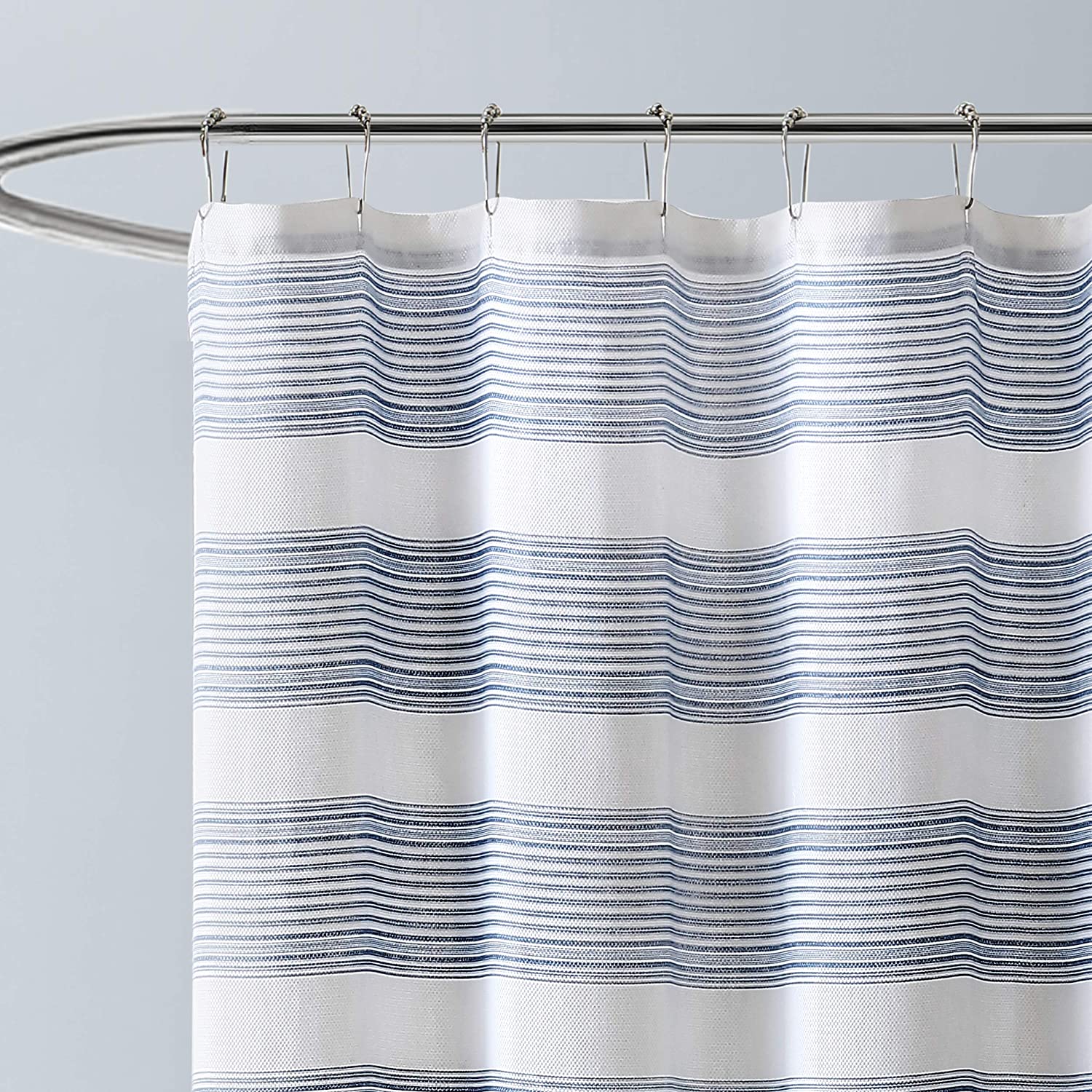 Tommy Bahama | Coastal Stripe Collection Shower Curtain, 72" x 72", Tidal Beige