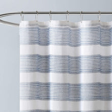 
                        
                          Load image into Gallery viewer, Tommy Bahama | Coastal Stripe Collection Shower Curtain, 72" x 72", Tidal Beige
                        
                      