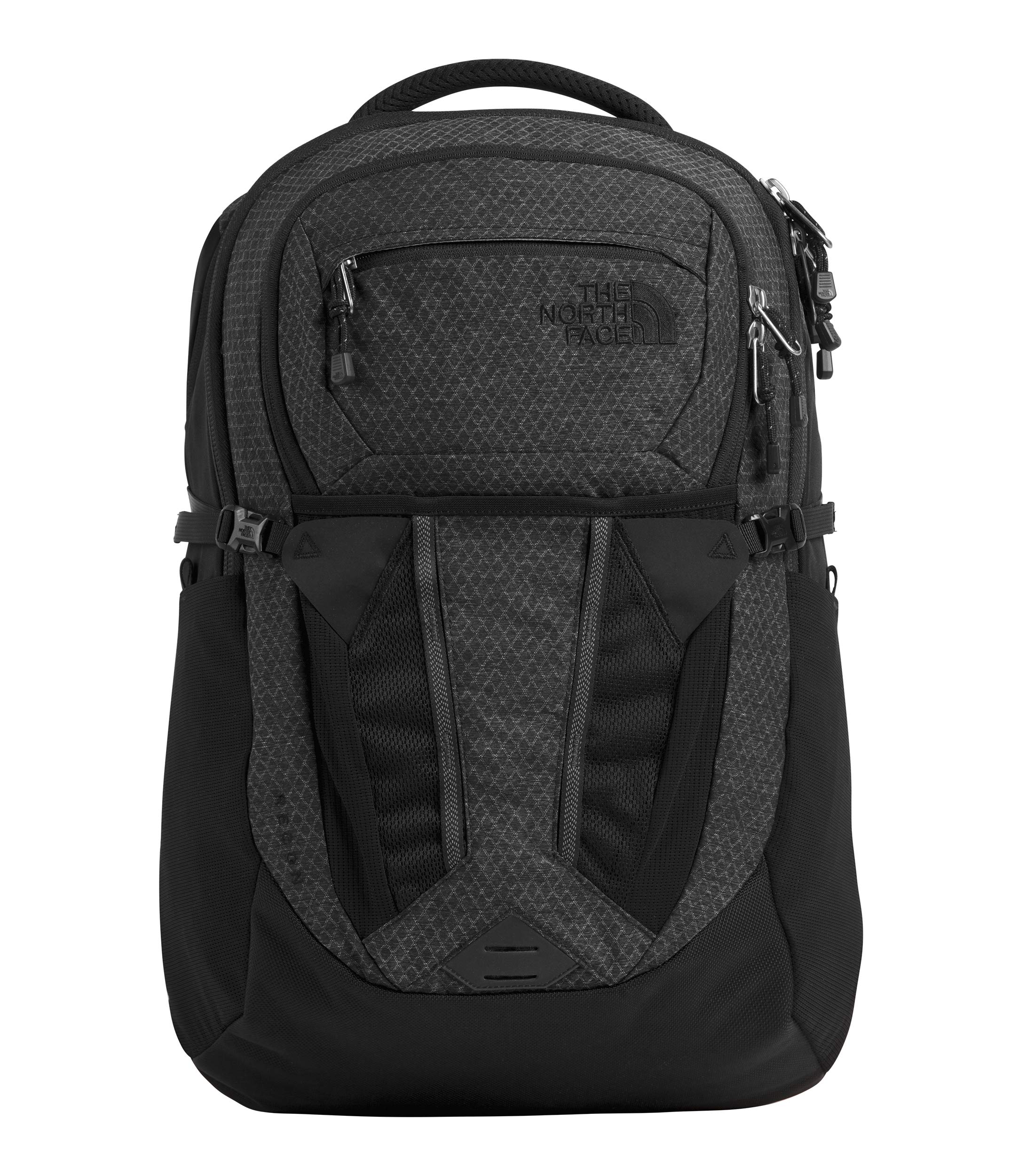 The North Face Women's Recon Backpack, TNF Black Heather/Silver Reflective, One Size