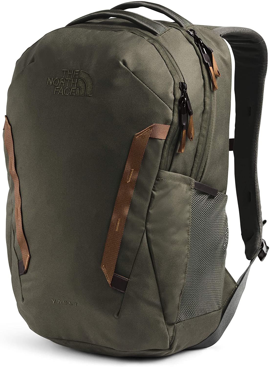 The North Face Vault Backpack, Moab Khaki/Asphalt Grey, One Size