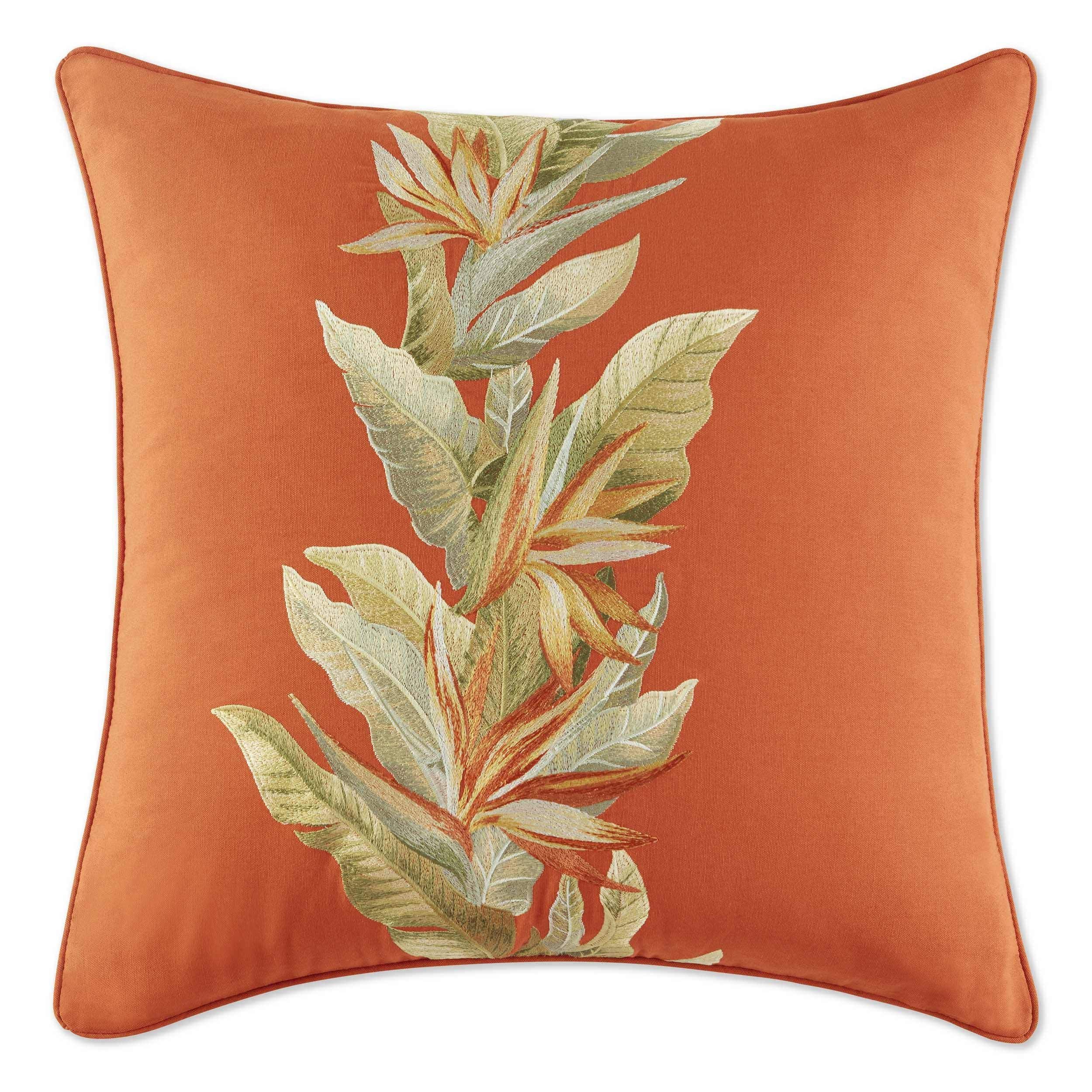 Tommy Bahama Birds of Paradise Throw Pillow