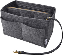
                        
                          將圖片載入圖庫檢視器 Vercord Felt Organizer Insert for Purse Handbag Tote Bag in Bag Inside Shaper Divider Neo Beige Small
                        
                      
