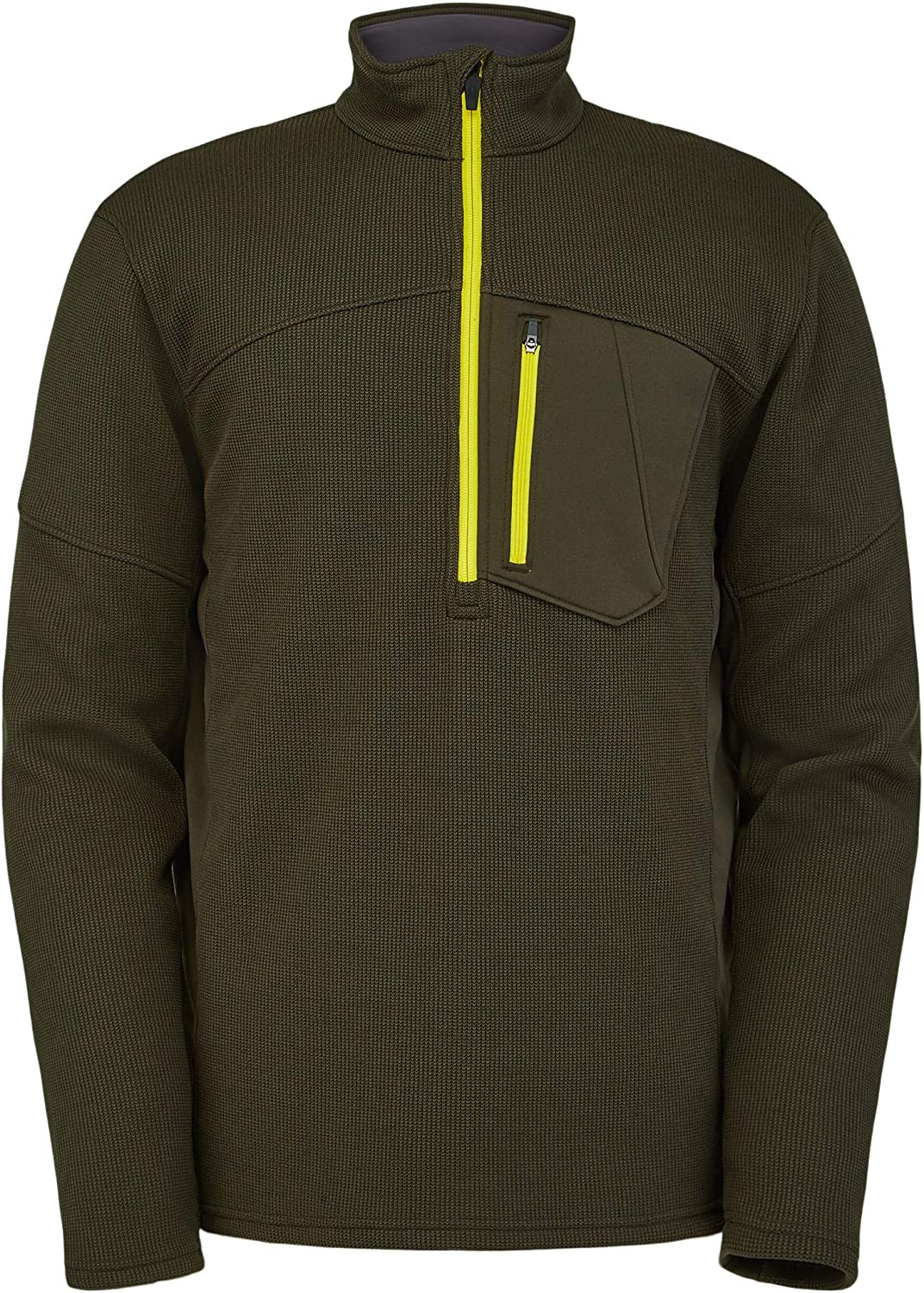 Spyder Active Sports Men's Bandit Half Zip Mid-Layer Jacket