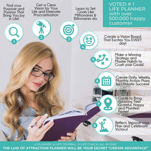 
                        
                          Cargar imagen en el visor de la galería, Law of Attraction Planner - Undated Deluxe Weekly, Monthly Planner
                        
                      